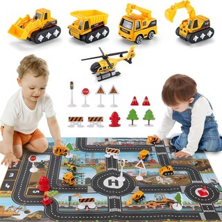 Foto 4 | Foto 4 | Set De Juguetes De Construcción Para Aviones Y Coches Dwi Dowellin Para Niños - Venta Internacional.