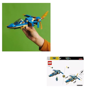 Foto 4 | Foto 4 | Kit De Construcción Lego Ninjago Jet Del Rayo Cantidad De Piezas 146 Azul