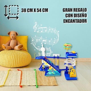 Foto 4 | Foto 4 | Juguete Con Pistas De Dinosaurio Para Niños Color Azul