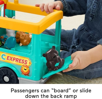 Foto 5 | Foto 5 | Juguete Didáctico Fisher-price Little People Big Abc Animal Train - Venta Internacional.