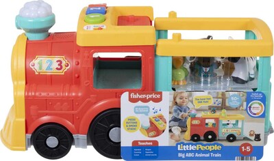 Foto 6 | Foto 6 | Juguete Didáctico Fisher-price Little People Big Abc Animal Train - Venta Internacional.