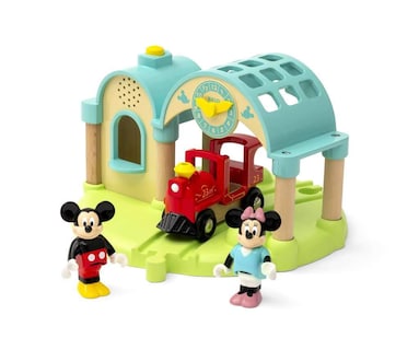 Foto 5 | Foto 5 | Set De Tren De Juguete De Madera Brio Disney Mickey Mouse Record & Play - Venta Internacional.