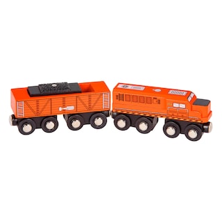 Foto 2 | Foto 2 | Set De Ferrocarril De Madera Battat Classic Trains, 6 Piezas, Magnético, 3 O Más - Venta Internacional.