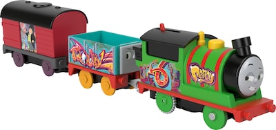 Foto 2 | Foto 2 | Tren de Juguete Motorizado Thomas & Friends Graffiti Percy - Venta Internacional