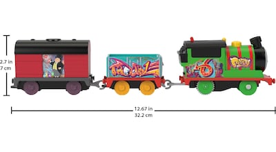 Foto 6 | Foto 6 | Tren de Juguete Motorizado Thomas & Friends Graffiti Percy - Venta Internacional