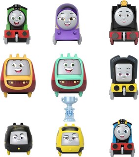 Foto 5 | Foto 5 | Juego De 9 Unidades Diecast Toy Trains Thomas & Friends Sodor Cup Racers - Venta Internacional.