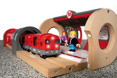 Foto 5 | Foto 5 | Set De Tren Brio Metro Railway 33513 Dynamic, 20 Piezas, Más De 3 Años - Venta Internacional.
