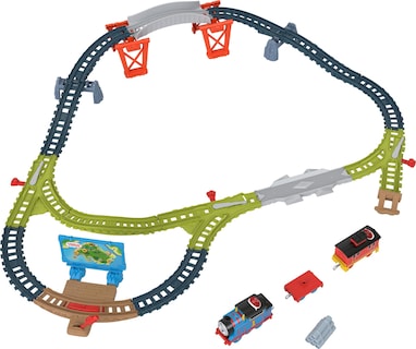 Foto 1 | Foto 1 | Set De Tren De Juguete Thomas & Friends Talking Thomas Con Freno Para Coche - Venta Internacional.