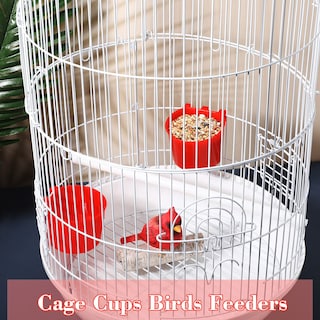 Foto 4 | Foto 4 | Cuenco De Agua Sumind De Cage Cups, 60 Unidades, Para Comedero Para Pájaros - Venta Internacional.
