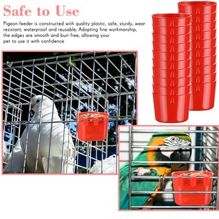 Foto 5 | Foto 5 | Cuenco De Agua Sumind De Cage Cups, 60 Unidades, Para Comedero Para Pájaros - Venta Internacional.