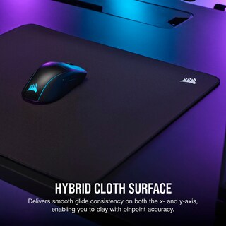 Foto 3 | Foto 3 | Alfombrilla De Ratón Corsair Mm500 V2 Hybrid Cloth Gaming, Grande, Negra - Venta Internacional.