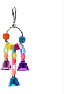 Foto 1 | Foto 1 | Juguete Para Pájaros Huoguo, Para Atrapar Loros, Con Cuentas De Colores Y Cinturón - Venta Internacional.