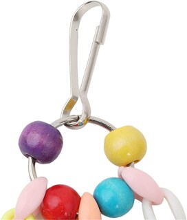 Foto 2 | Foto 2 | Juguete Para Pájaros Huoguo, Para Atrapar Loros, Con Cuentas De Colores Y Cinturón - Venta Internacional.