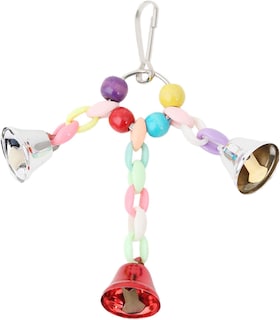 Foto 4 | Foto 4 | Juguete Para Pájaros Huoguo, Para Atrapar Loros, Con Cuentas De Colores Y Cinturón - Venta Internacional.