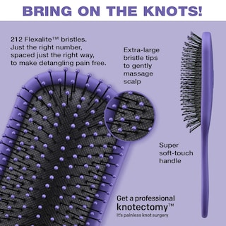Foto 2 | Foto 2 | Cepillo de Pelo Conair The Knot Dr. Wet & Dry Detangler Purpura - Venta Internacional