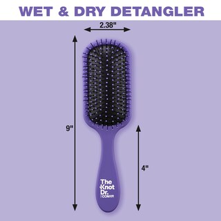 Foto 3 | Foto 3 | Cepillo de Pelo Conair The Knot Dr. Wet & Dry Detangler Purpura - Venta Internacional