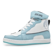 Tenis Atacama Ana Azul Protección Biker Piel