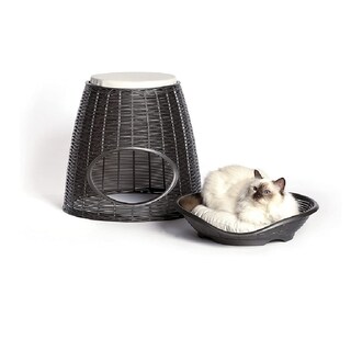 Foto 3 | Foto 3 | Casa de Mascota SUNNY PETS Pasha color Chocolate para Gato Cuccia 52X 50 X 46/55 CM