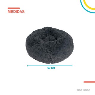 Foto 2 | Foto 2 | Cama Tipo Puff Para Mascota 60 Cm