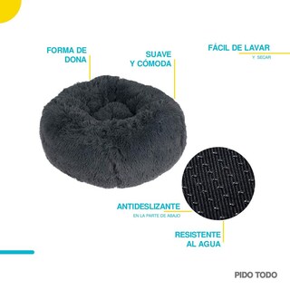 Foto 4 | Foto 4 | Cama Tipo Puff Para Mascota 60 Cm