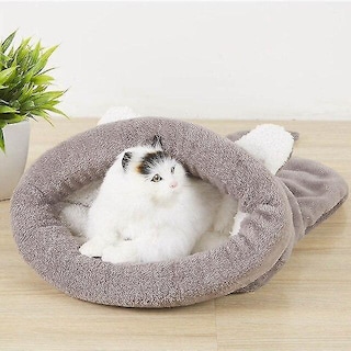 Foto 3 | Foto 3 | Cama Para Gatos Huoguo, Cómoda, Suave, Cálida, Lavable, Gris - Venta Internacional.