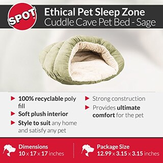 Foto 3 | Foto 3 | Cama Para Mascotas Ethical Pets Sleep Zone Cuddle Cuddle Cave Para Gatos Y Bebés - Venta Internacional.