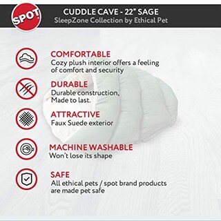 Foto 4 | Foto 4 | Cama Para Mascotas Ethical Pets Sleep Zone Cuddle Cuddle Cave Para Gatos Y Bebés - Venta Internacional.