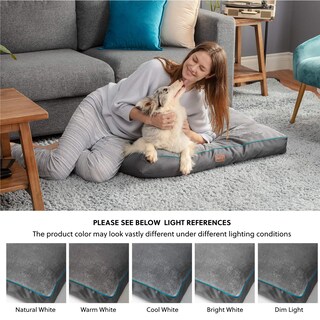 Foto 7 | Foto 7 | Cama Para Perros, Totalmente Impermeable, Gruesa, Hasta 36 Kg, Gris - Venta Internacional.