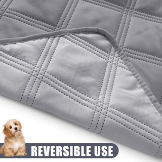 Foto 3 | Foto 3 | Manta Impermeable Para Cama Para Perros Smiry, 30 X 70 Cm, Gris Y Gris Claro - Venta Internacional.