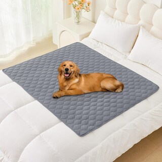 Foto 1 | Foto 1 | Manta Impermeable Para Cama Para Perros, Gris Oscuro Y Gris Oscuro, 40 X 50 Pulgadas - Venta Internacional.