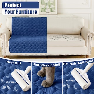 Foto 4 | Foto 4 | Manta Impermeable Para Cama Para Perros Smiry, Azul Y Azul, 70 X 180 Cm - Venta Internacional.