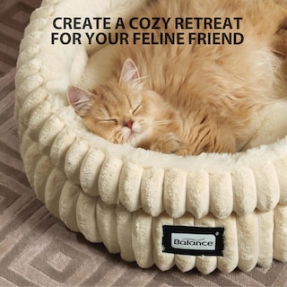 Foto 6 | Foto 6 | Cama Para Gatos Balance Kitten, Lavable, Redonda, Supersuave - Venta Internacional.