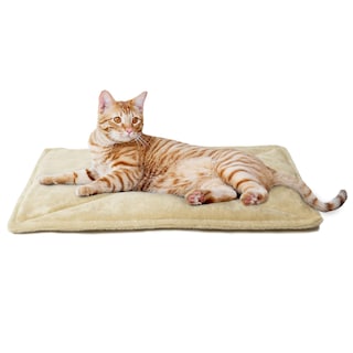 Foto 1 | Foto 1 | Cama Para Gatos Furhaven Thermanap, Autocalentable, Lavable, Crema, Pequeña - Venta Internacional.