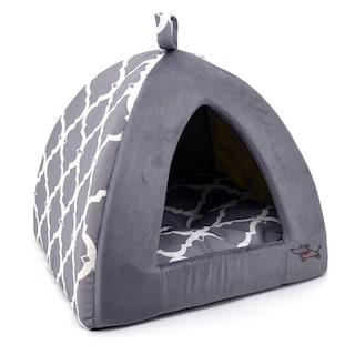 Foto 1 | Foto 1 | Cama Blanda Pet Tent Best Pet Supplies Para Perro Y Gato, Gris, 19 X 19 Cm - Venta Internacional.