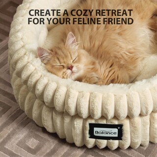 Foto 6 | Foto 6 | Cama Para Gatos Balance, Lavable, Redonda, Supersuave, De Felpa Para Gatitos - Venta Internacional.