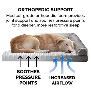 Foto 5 | Foto 5 | Cama Ortopédica Para Perros Furhaven Con Cojines Extraíbles Y Funda Lavable - Venta Internacional.