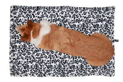 Foto 3 | Foto 3 | Cama Para Gatos Furhaven Thermanap, Autocalentable, Lavable, Diseño De Leopardo De Las Nieves - Venta Internacional.