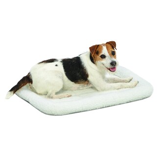 Foto 1 | Foto 1 | Cama Para Perros Midwest Homes For Pets Bolster, Forro Polar Blanco De 24 Pulgadas - Venta Internacional.