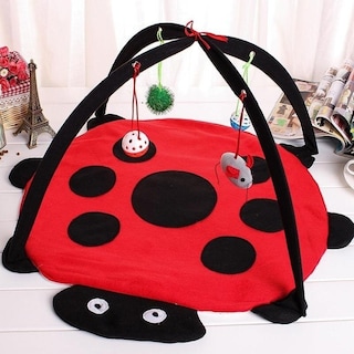 Foto 1 | Foto 1 | Cama Para Gatos Cat House Sanlin Beans, Juguete Y Árbol, 61 X 61 X 34 Cm - Venta Internacional.
