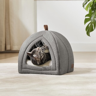 Foto 2 | Foto 2 | Cama De Cama Para Gatos 2 En 1 Para Gatitos Con Almohada Acolchada - Venta Internacional.