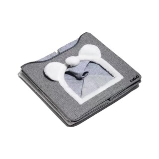 Foto 5 | Foto 5 | Casa Y Cama Plegable Para Gato Con Cojín Suave Bola De Pelo Lab.g, Gris Blanco