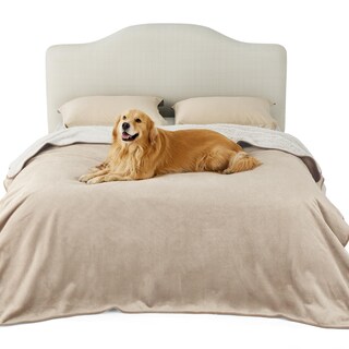 Foto 7 | Foto 7 | Manta Impermeable Para Cama, Forro Polar Sherpa, Tamaño Queen - Venta Internacional.