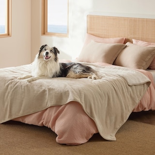 Foto 1 | Foto 1 | Manta Impermeable Para Cama, Forro Polar Sherpa, Tamaño Doble - Venta Internacional.