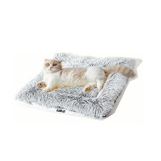 Foto 1 | Foto 1 | Cama Para Mascotas 2 En 1 Mascotas  Suave Manta Lavable Lab.g Gris
