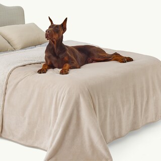 Foto 7 | Foto 7 | Manta Impermeable Para Cama, Forro Polar Sherpa, Tamaño King - Venta Internacional.