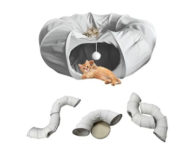 Foto 1 | Foto 1 | Túnel Para Gatos 3 Modos Casa Gato Para Todo El Año