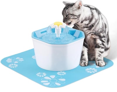 Foto 1 | Foto 1 | Fuente Automática De Agua Para Mascotas Huoguo Para Gato Y Perro 1.6l - Venta Internacional.