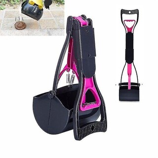 Foto 1 | Foto 1 | Recogedor De Inodoro Para Mascotas Con Mango Largo, Diseño De Jaula Para Pájaros, Color Rosa - Venta Internacional.
