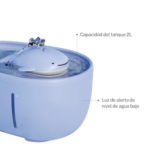 Foto 3 | Foto 3 | Fuente Bebedero automático para mascotas Perros y Gatos con Filtro y Bomba Silenciosa PW30 Smart-Tek