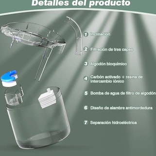 Foto 4 | Foto 4 | Bebedero Automático Xtellar Fuente Transpa